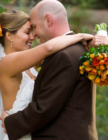 bride and groom
